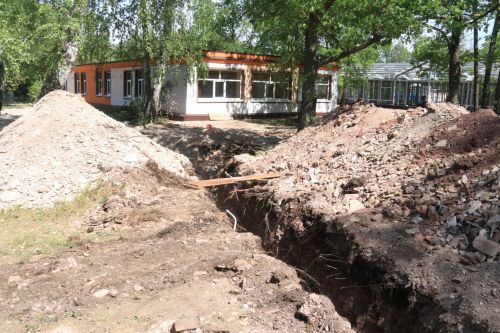 В «Дубравушке» кипят ремонтные работы