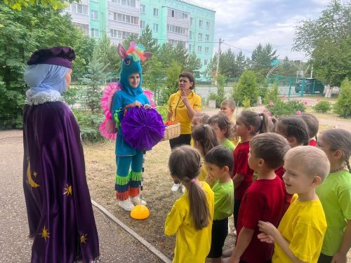 Уруссинские малыши прошли квест-игру по ПДД