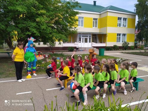 Уруссинские малыши прошли квест-игру по ПДД