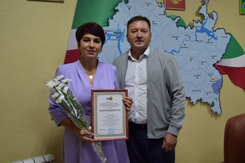 В преддверии Дня профсоюзов Татарстана в исполкоме Ютазинского района прошло мероприятие
