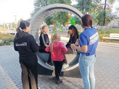 Центр «Форпост» и «Молодая гвардия» напомнили ютазинцам о Дне солидарности в борьбе с терроризмом