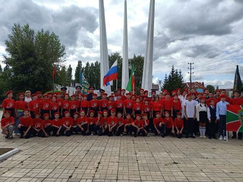 Юнармейские отряды района пополнились новыми ребятами