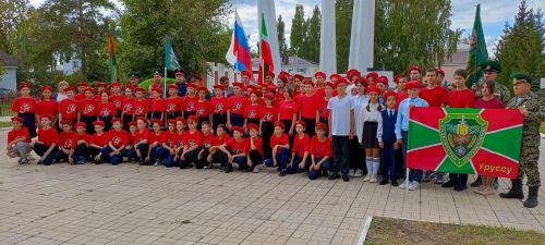 Юнармейские отряды района пополнились новыми ребятами