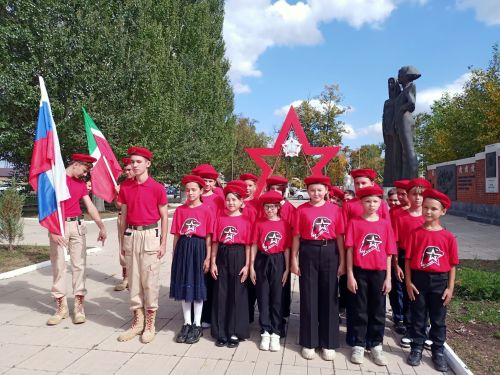 Юнармейские отряды района пополнились новыми ребятами