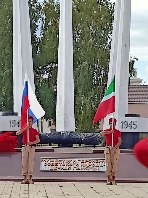Юнармейские отряды района пополнились новыми ребятами