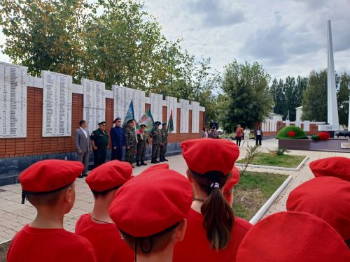 Юнармейские отряды района пополнились новыми ребятами