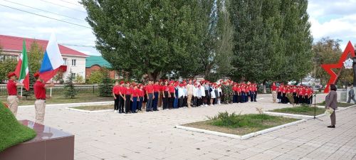 Юнармейские отряды района пополнились новыми ребятами