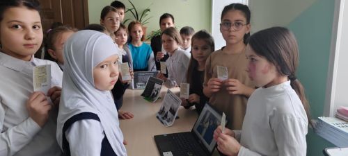 В библиотеке НОШ № 1 прошло мероприятие посвященное блокадному Ленинграду