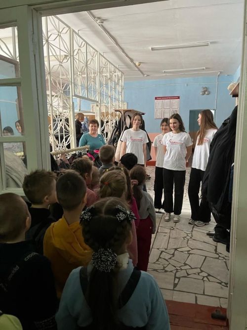 Уруссинские детсадовцы побывали в школе
