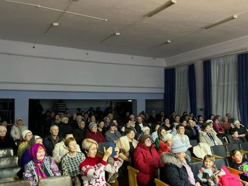 Жители села Старые Уруссу весело отпраздновали Новый год