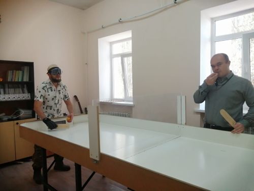 Слабовидящие проявили себя в настольном теннисе