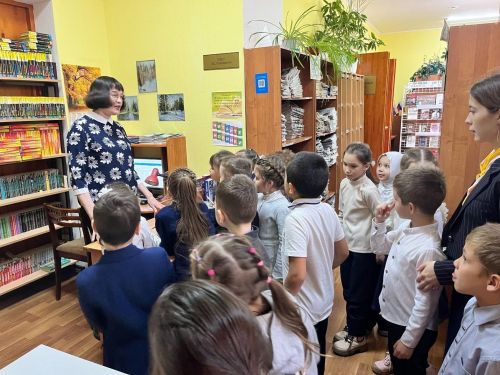 Экскурсия в библиотеку
