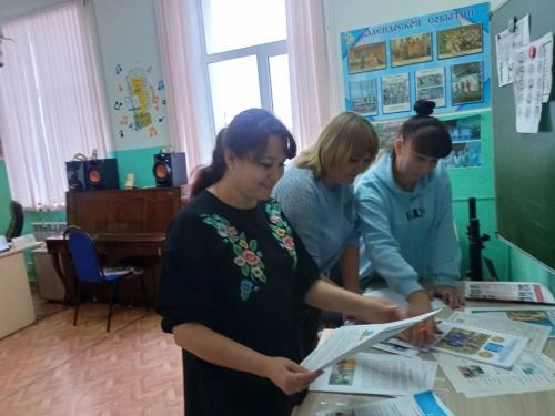 Итоги районного конкурса школьных газет под названием «Проба пера»