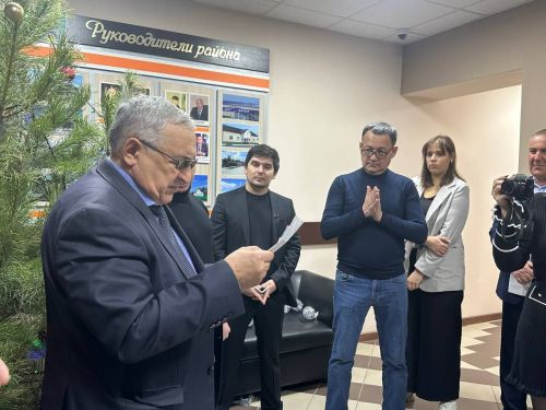 Глава района Аяз Шафигуллин принял участие в мероприятии «Ёлка желаний»