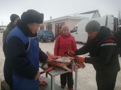 В Уруссу — новогодняя ярмарка