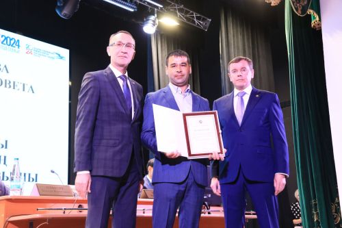 На заседании районного совета состоялась церемония награждения