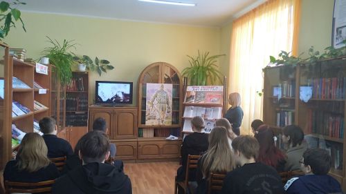 В Уруссинской ЦБС прошло мероприятие  «Никто не создан для войны»