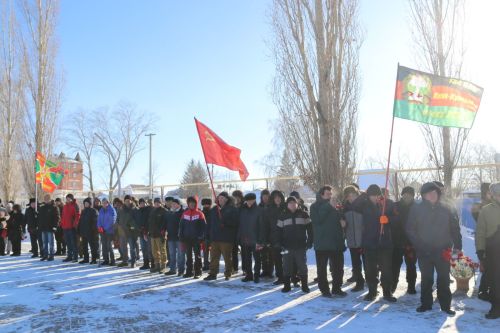 В Уруссу состоялся митинг, посвященный 35-годовщине вывода советских войск из Афганистана