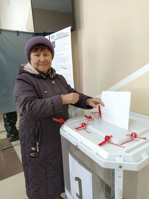 Ютазинцы активно участвуют в выборах