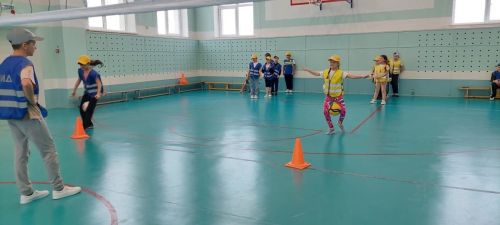 В Уруссинской гимназии прошла спортивная эстафета