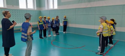 В Уруссинской гимназии прошла спортивная эстафета