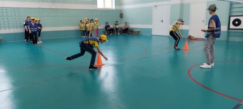 В Уруссинской гимназии прошла спортивная эстафета