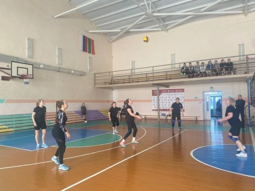 Турнир по волейболу прошел в байрякинском спортивном комплексе