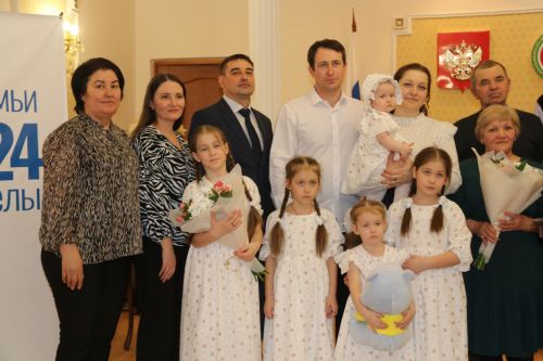 Семейный огонь «Сердце России» передан в Ютазинский район