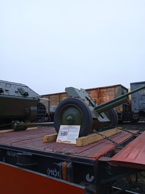 Уруссинцы встретили «Поезд Победы»