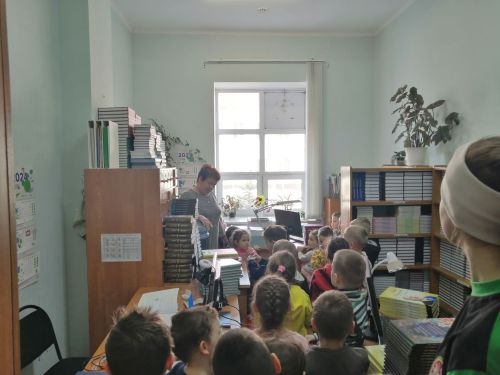 В центральной детской библиотеке прошло мероприятие «Книжкин дом»