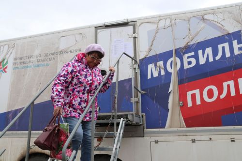 В селах — автомашина мобильной поликлиники