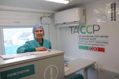 В селах — автомашина мобильной поликлиники