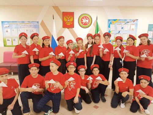 Письма солдатам от юнармейцев