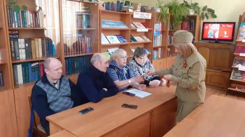 В Уруссинской ЦБС прошло мероприятие «Я расскажу вам о войне...»