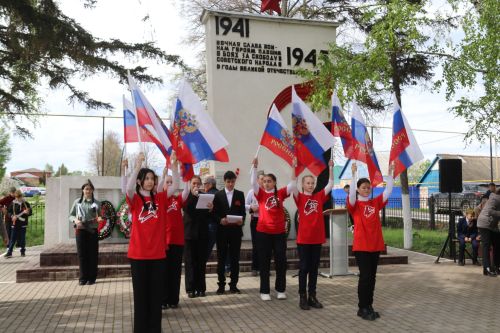 Ютазинские школьники напомнили важные даты ВОВ