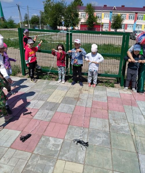 Веселый праздник для детей прошел в Дым-Тамаке