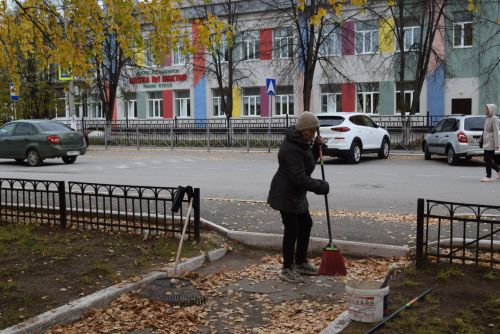 Уруссинцы совершили трудовой десант