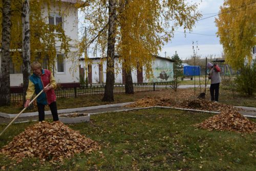 Уруссинцы совершили трудовой десант