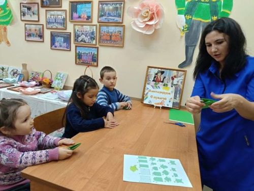 Весёлые старты лягушат
