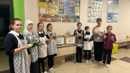 Наша «Коробка добра» снова пополняется