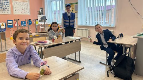 ЮИД в действии: Уроки безопасности для первоклашек