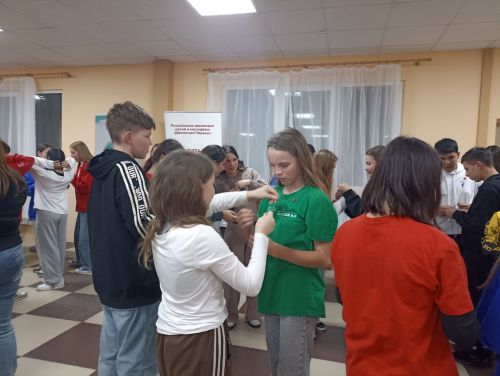Учащиеся Каракашлинской школы на слёте активистов в «Дубравушке»
