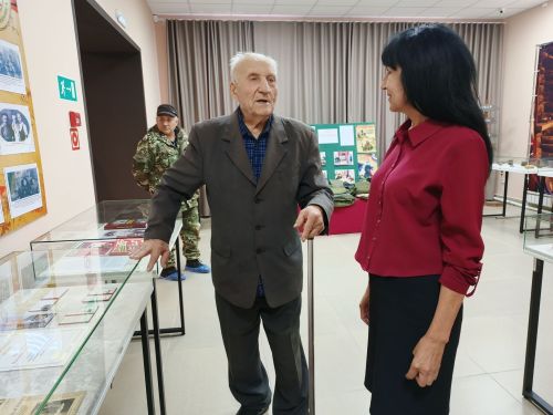 В музее Ютазинского района состоялась теплая встреча