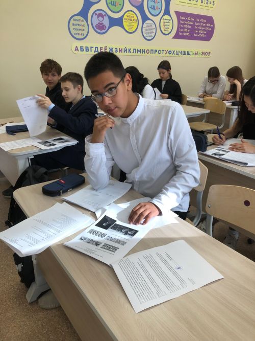 В Уруссинской школе №2 состоялась олимпиада по искусству