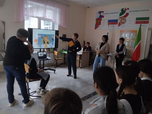 В Байрякинском СДК прошел профориентационный мастер-класс