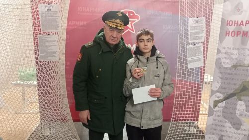 Ютазинские школьники сдали норматив «Юнармейца» в Елабуге