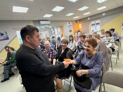 Сегодня в «Атланте» поздравили матерей особенных детей