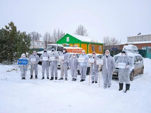 Тренировка по борьбе с АЧС в Ютазинском районе