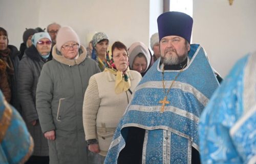 Встреча Управляющего Альметьевской епархии епископа Мефодия  с главой Ютазинского района Аязом Шафигуллиным