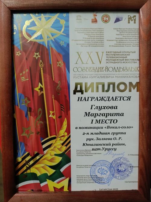 Фестиваль «СОЗВЕЗДИЕ - ЙОЛДЫЗЛЫК - 2025» : успехи юных артистов из Ютазинского района